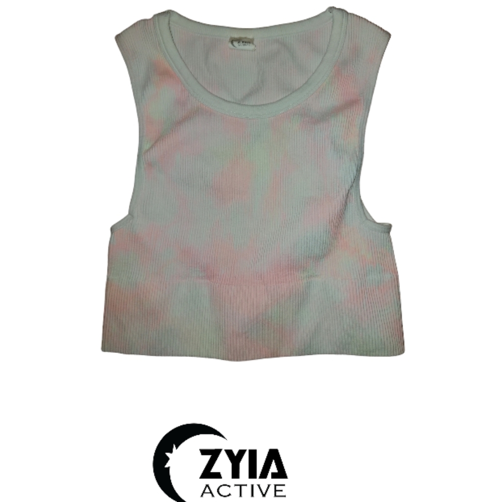 Zyia Active Stretchy Tie Dye Top